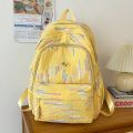 Korean Large Capacity Backpack for Girls - Stylish School and College Book Bag, Multiple Compartments. 