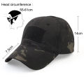 Outdoor Multicam Adjustable Cap Mesh Airsoft Fishing Hunting Hiking Basketball Snapback Hat.