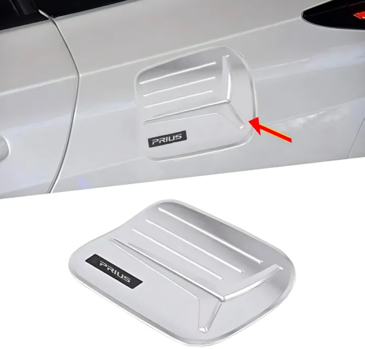 Toyota%20prius%202018-2022%20fuel%20tank%20Carbon%20&%20Chrome%20cover%20ABS%20fibre%20metarial%20high%20quality%20-%20Image%207