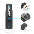 High Speed OTG Pen Drive 64GB USB 3.0 Flash Drives 32GB With Key Chain Memory Stick 16GB Free TYPE-C Adapters 4GB U Disk gift. 