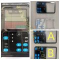 7835-12-3000/7835-10-5000/Excavator maintenance parts: Komatsu PC110/130/300-7 monitor instrument sticker protection. 