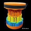 Lavish indulgent - Outdoor Retractable Stool Portable Folding Camping Chair Adjustable Height Plastic Fishing Chair - Easy To maintain.
