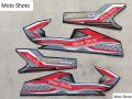 2024 Model Tanki Tapa Sticker Honda CG-125 (Complete Set) -Black. 
