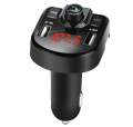 ClFM Tran_s_mitter Bluetooth-compatible Handsfree Car Kit U Disk TF MP3 Player 4.1A USB Charger Multi-functional Car Vehicle Part. 