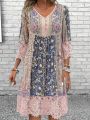 Plus Size Fashion Elegant Women Dress Loose Casual Dress Women Dress New Temperament.