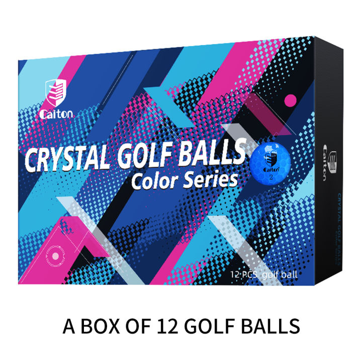 Caiton%203/6/12Pcs%20Blue%20Golf%20Balls%20Dual-Layer%20Crystal-Look%20Finish%20High%20Visibility%20Soft%20Feel%20Spin%20Control%20Durable%20Practice%20Play%20Set%20-%20Image%207