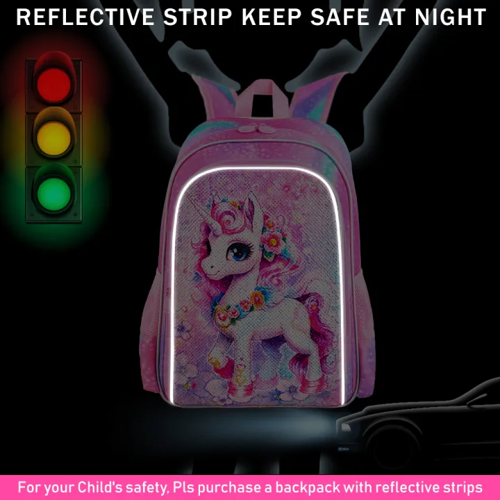 3PCS%20Unicorn%20Backpack%20for%20Girls,%2016"%20Sequin%20Kids%20Bookbag%20and%20Lunch%20Box,%20Preschool%20Backpacks%20for%20Elementary.%20-%20Image%205