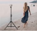 tripod stand 2.1m 6.8ft Professional Studio Photography Selfie Durable . 