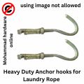 ( Heavy Duty )Laundry Rope screw Anchor  fastener, (rawal bolt) pack of 2.. 