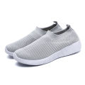 Women Vulcanized Shoes High Quality Women Sneakers Slip On Flats Shoes Women Loafers Plus Size 43 Walking Flat.