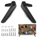 Tabletop Universal TV Base Pedestal Feet TV Stand Mount Table Holder Top Desktop Bracket Accessories. 