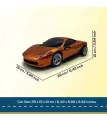558 Rechargeable 3D Model Remote Control  Racing Car For Kids. 