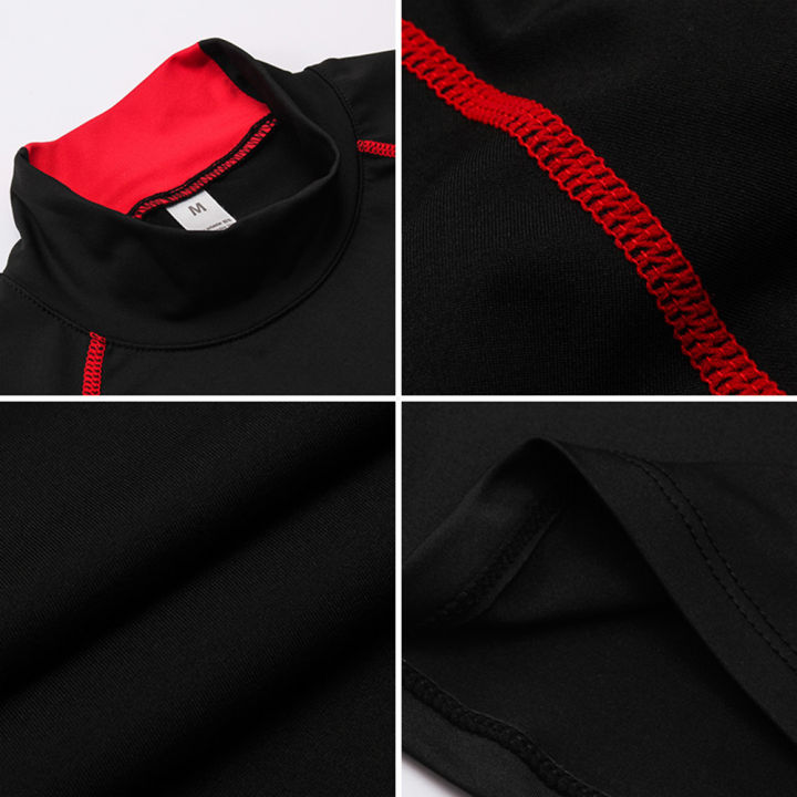 Men's%20High%20neck%20Long%20Sleeve%20Compression%20Shirts%20Cool%20Dry%20Sun%20Protection%20Sports%20Tights%20Undershirts%20Running%20Gym%20Tops%20-%20Image%206