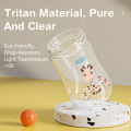Dr.isla Baby Bottle 300ML Baby Feeding Cup With Straw Children Learn Feeding Drinking Bottle Kids Training Cups BPA Free. 