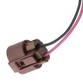 2x 90980-11659 For Lexus Toyota Auris Headlight Bulb Socket HIR2 Wiring Connector Plug Adapter 9006 9012 HB4 9005 OE# 9098011659. 