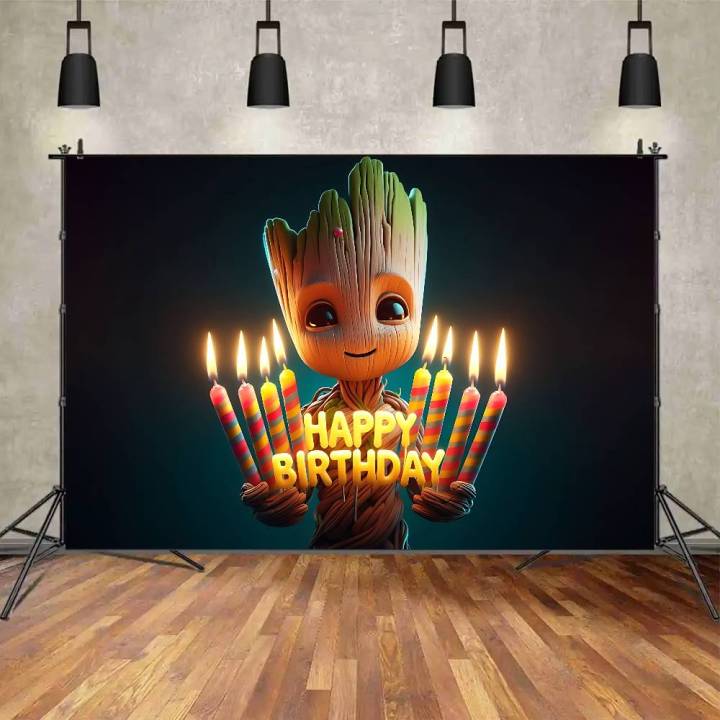 G-groot%20Decoration%20Background%20Photography%20Party%20Bedroom%20Living%20Room%20Decoration%20Shooting%20Background%20Cloth%20Tapestry%20Flag%20-%20Image%202