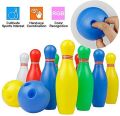 Happy Bowling Game for Kids: The Ultimate Indoor and Outdoor Activity Set for Toddlers and Children to Improve Hand-Eye Coordination, Build Gross Motor Skills, and Encourage Social Interaction with Lightweight, Durable Plastic Pins and Balls for Ages 3 an. 
