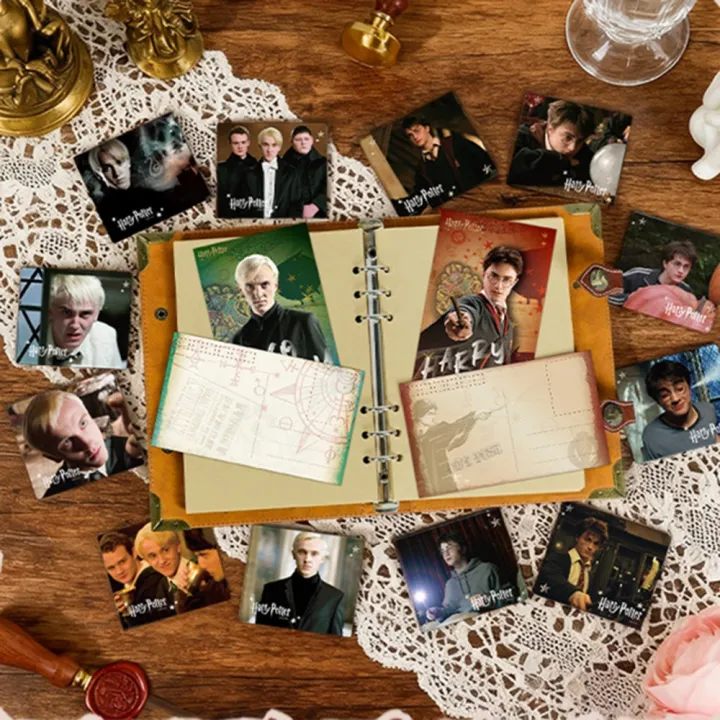 Genuine%20Harry%20Potter%20Hogwarts%20Commemorative%20Ticket%20Holder%20Set%20Hermione%20Malfoy%20Snape%20Merchandise%20Notes%20Bookmarks%20Stationery%20%20-%20Image%203