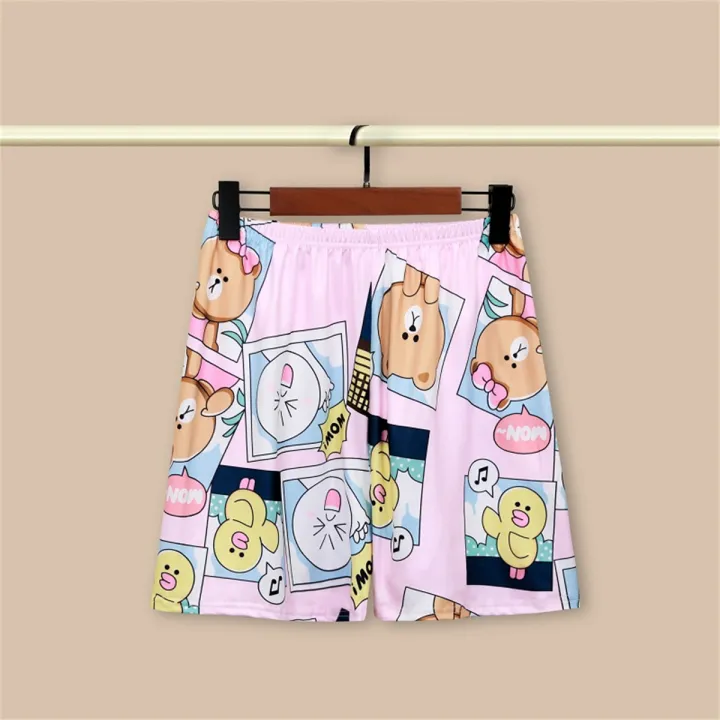 Sleeping%20Pants%20Men%20Cartoon%20Cute%20Shark%20Animal%20Pattern%20Loose%20Lightweight%20Breathable%20Elasticated%20Waistband%20Pajama%20Shorts%20Women%20-%20Image%203