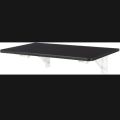 Wall mounted folding laptop table/computer table with foldable brackets. 