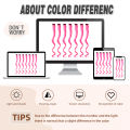 Synthetic Hair Extensions With One Clip Heat Resistant Rainbow Hair Piece For Kid Women Long Curly Wavy Style Colorful Hair10Pcs. 