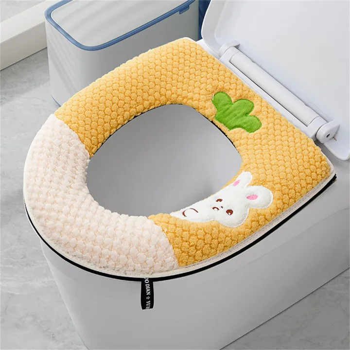 Home%20new%20cartoon%20toilet%20cover%20plus%20velvet%20toilet%20seat%20cover%20thickened%20zipper%20cartoon%20toilet%20mat%20to%20protect%20pregnant%20women%20confin%20-%20Image%205