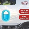 Godrej aer O – Hanging Car Air Freshener 7.5g | Rose Blossom | Cool Aqua | Must After Smoke | Car Accessories, Gel. 