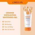 Orange Exfoliating Whitening Gel Scrub Face Body Brigtening Skin.