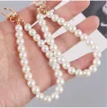 ZAKOL Cute Pearl Keychain for Women Girls Shiny Pearl Bead Shell Phone Bag Backpack Charm Accessory Car Key Key Chain Pendant. 