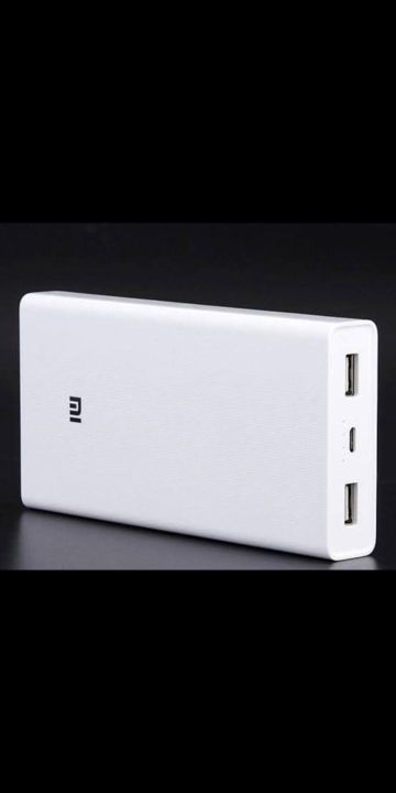 Mi 20000 mah portable power bank _USB external battery portable charger _High capacity powerbank _Fast charging powerbank _Rechargeable battery pack _Powerbank 20000 mah