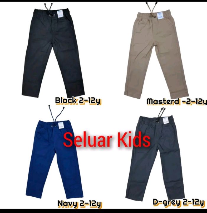 Gabardine%20long%20pants%20for%20kids%20cheap%20and%20export%20quality%20-%20Image%202