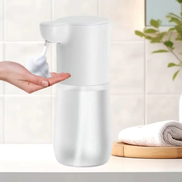 350ML%20Touchless%20Liquid%20Soap%20Dispenser%20Foam%20USB%20Rechargeable%20Foam%20Hand%20Washer%20Machine%20Bathroom%20Smart%20Infrared%20SensorSoapDispenser%20-%20Image%202
