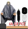 Electric Heated Blanket 9 Heating Levels flannel Heated Blanket Portable flannel Blanket Quickly Heated Cape Pad. 