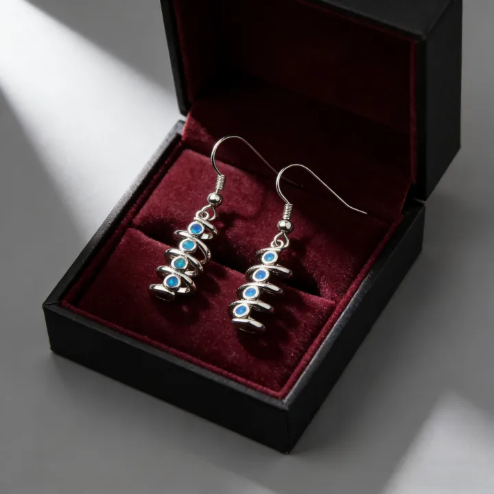 Fashion%20Spiral%20Blue%20Opal%20Earrings%20for%20Women,Opal%20Stone%20White%20K%20Plated%20Dangle%20Drop%20Earrings,Elegant%20Minimalist%20Wedding%20Gift%20for%20-%20Image%206
