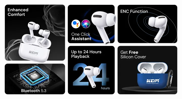 KDM%20A1%20Hop%20Pods%20Bluetooth%20V5.4%20Truly%20Wireless%20Earbuds%20With%20Mic,%20Supop%20Bass%20(Low%20Latency%2060ms)%20For%20Gaming%20With%20Free%20Case%20And%201%20Years%20Warranty%20-%20Image%203