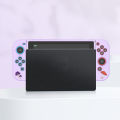 Round Mushroom Protective Case for Switch Oled, Soft TPU Slim Cover for Nintendo Switch Console,NS Game Accessorie. 