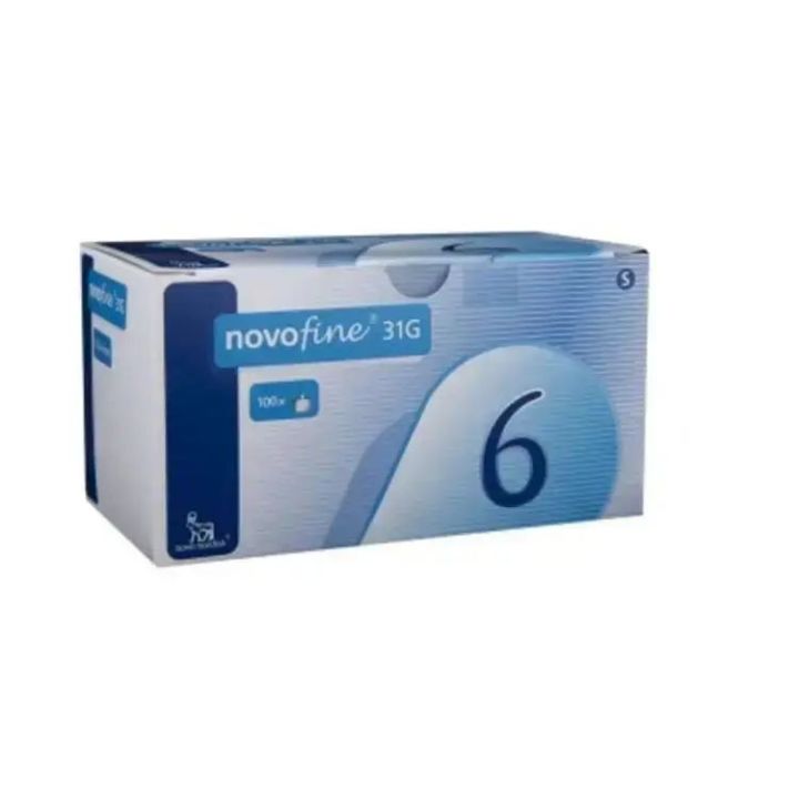 NovoFine 31G 6mm Insulin Pen Needles (100 Pieces) – Novo Nordisk