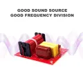 Speaker Frequency Divider Stereo Crossover WEAH-234 80W 2 Way Speaker Frequency Divider Audio Treble Bass Filter. 
