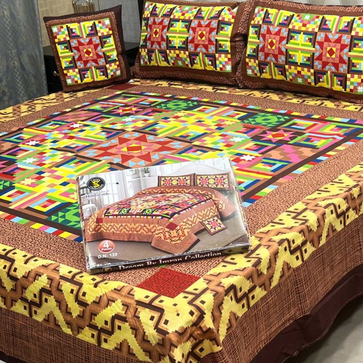 Luxury%20Bedsheet%20-%204pc%20King%20Size%20Bedsheet%20-%203d%20Crystal%20Cotton%20-%20Bed%20sheets%20Double%20bed%20King%20Size%20with%202%20Pillow%20Covers-%20-%20Image%208