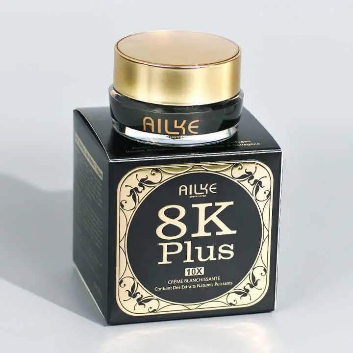 AILKE 8K Plus 10X Night Cream – Whitening, Moisturizing & Rejuvenating Formula | Suitable for All Skin Types | 30g