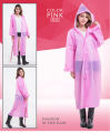 Raincoat High Quality Long Rain coat Lightweight 0.15mm Thick Travel Rain coat for men women.