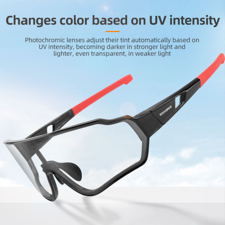 ROCKBROS%20Bicycle%20Glasses%20Photochromic%20Lens%20UV400%20Sun%20Protection%20Bike%20Sunglasses%20Outdoor%20Sports%20Eyewear%20MTB%20Road%20Cycling%20Glasses%20-%20Image%203