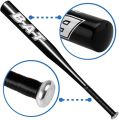 Aluminum Base Ball Bat Alloy Thickened " Baseball Bat Home And Outside play bat , Silver and black (medium). 