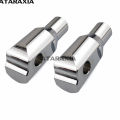 Front Rear Foot Pegs Footrest Mount Pedals Adapter For Harley Softail Fat Bob Breakout Street Bob Low Rider Sport Glide FLS 2018. 