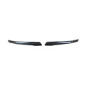 For Subaru Crosstrek 2023 2024 Carbon Fiber Style Car Grille Trim Strip Cover Accessories. 