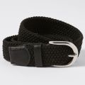 Ladies Braided Elastic Woven Leather Stretchable Belt for Girls Women. Imported Quality.. 