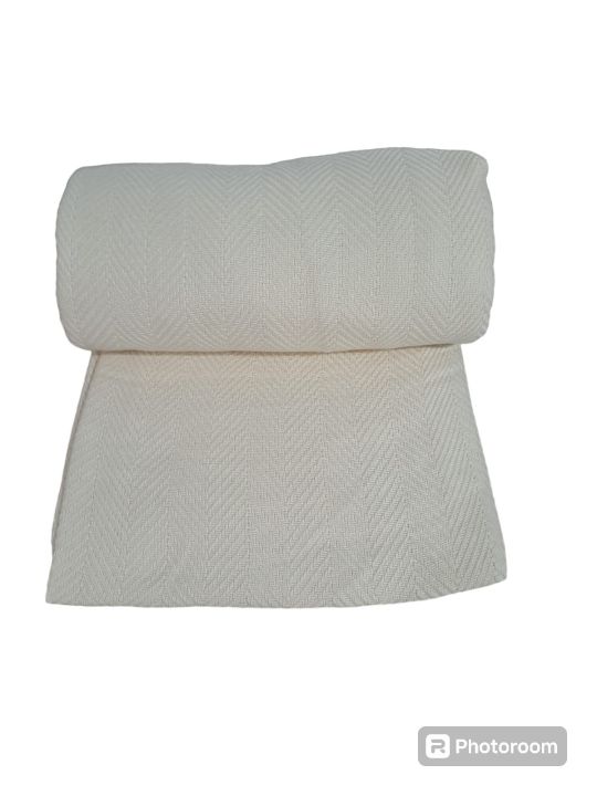 thermal%20blanket%20poly%20cotton100%25%20%2072x90%20brand%20new%20-%20Image%203