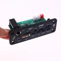 1 Set 2*3W/5W Amplifier Audio Player Bluetooth MP3 Decoder Board 5V DIY MP3 Player Car FM Radio Module TF USB Mic Record Call. 
