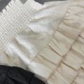 Streetwear Ruffles Mini Skirts Women Sweet Kawaii High Waist Lace A Line Skirt Summer Korean Fashion Black Ball Gown Skirts. 