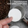 51mm53mm58mm Coffee Handle Disposable Filter Paper Coffee Powder Bowl Filter Paper Round Secondary Water Separation Filter Paper. 